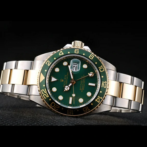 Rolex GMT Master II Green Ceramic Bezel Green Dial Tachymeter new58722