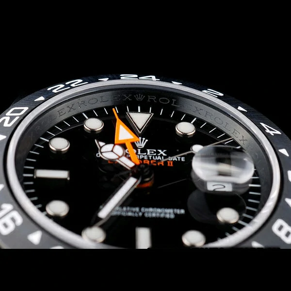 Rolex Explorer Black Ceramic Bezel Black Dial Tachymeter new58723
