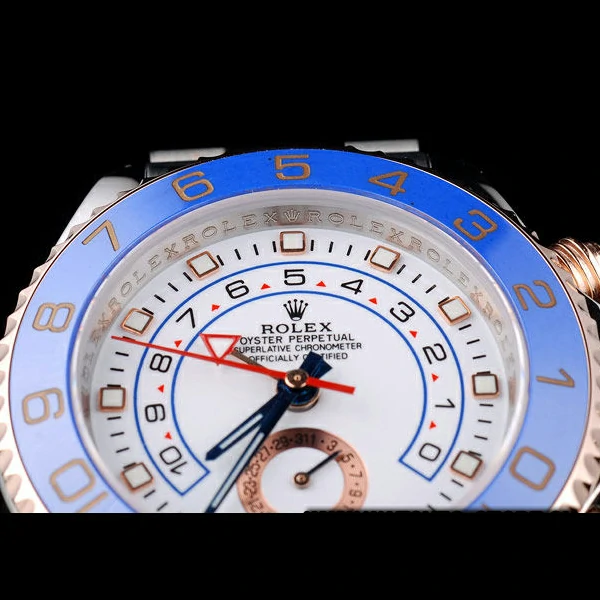 Rolex Yachtmaster Blue Ceramic Bezel White Dial Tachymeter new58733