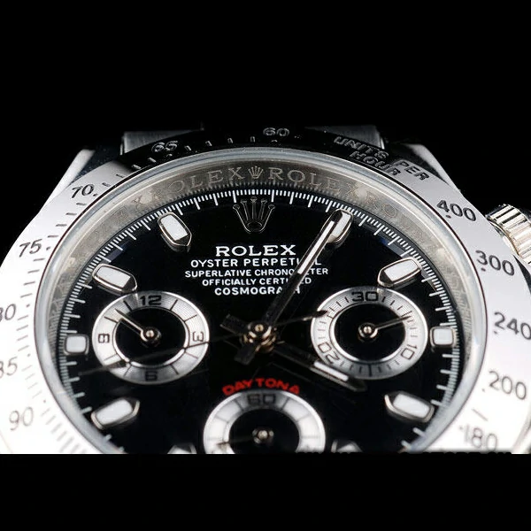 Rolex Daytona Lady Stainless Steel Case Black Dial Tachymeter new58741