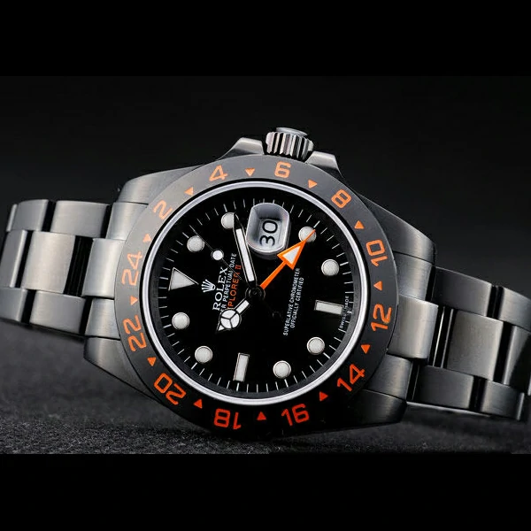 Rolex Explorer Black Ceramic Bezel Black Dial Tachymeter new58745