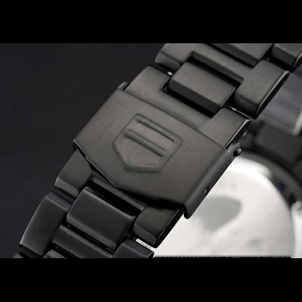 Tag Heuer Carrera Black Stainless Steel Case Black Dial new58748