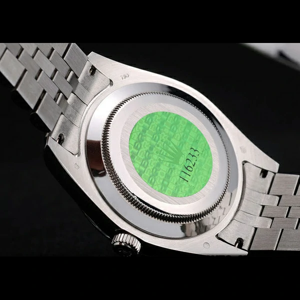 Rolex DateJust Stainless Steel Ribbed Bezel Silver Dial new58923