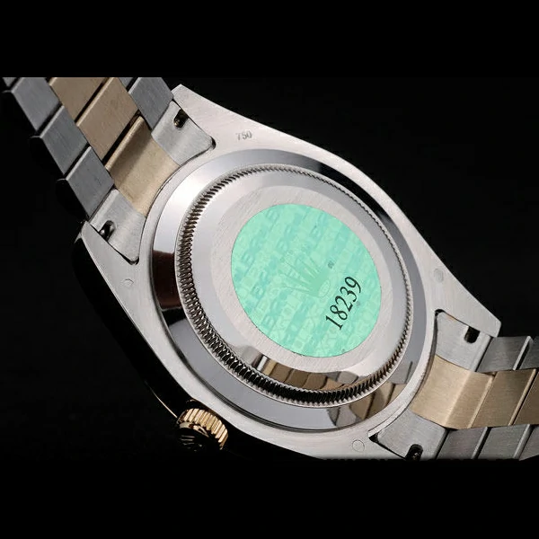 Rolex DayDate Grey Dial Dual Colored Stainless Steel Strap new58927