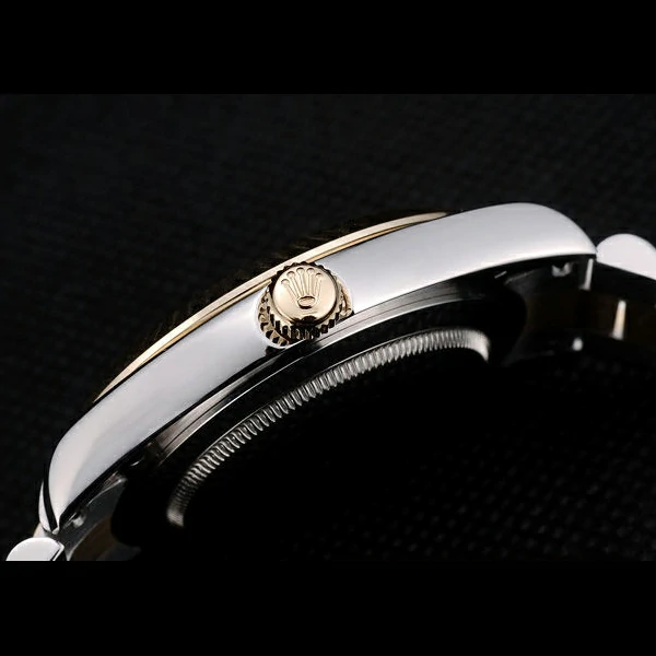 Rolex DayDate Grey Dial Dual Colored Stainless Steel Strap new58927