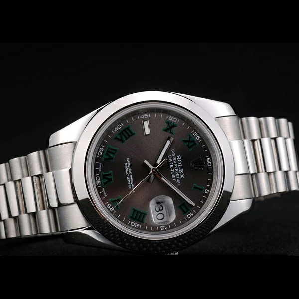 Rolex DateJust Grey Dial Stainless Steel Strap new58928