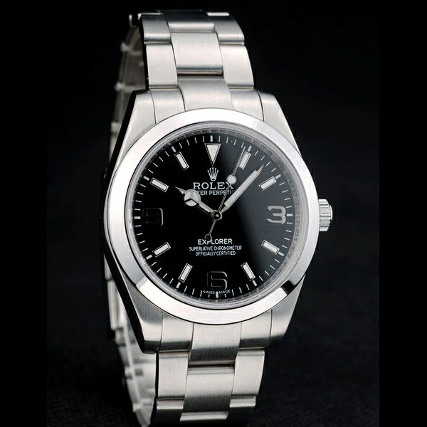 Rolex Explorer Stainless Steel Bezel Black Dial new58930