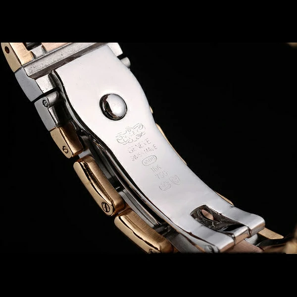 Rolex DayDate Diamond Plated Rose Gold Bezel Triple Colored Bracelet new58936
