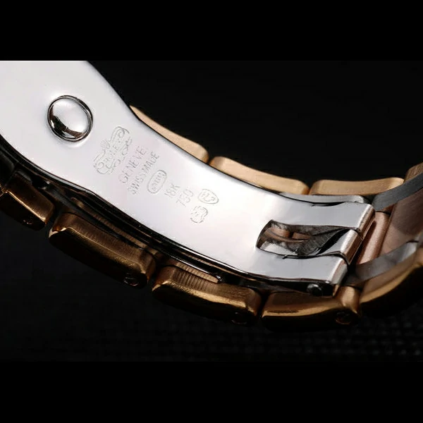 Rolex DayDate Diamond Plated Gold Dial Triple Colored Bracelet new58937