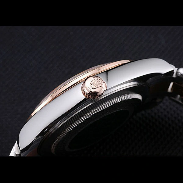 Rolex DayDate Diamond Plated Rose Gold Bezel Pearl Dial new58939