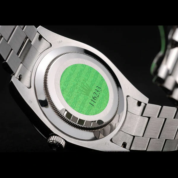 Rolex DateJust Polished Stainless Steel Bezel Grey Dial new58946