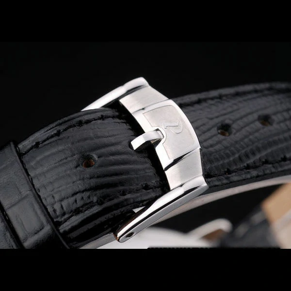 Piaget Traditional Black Dial Black Leather Strap new58991