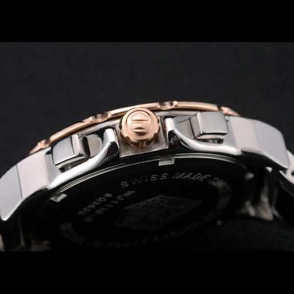 Tag Heuer Carrera Black Ceramic Bezel Stainless Steel Strap new59047