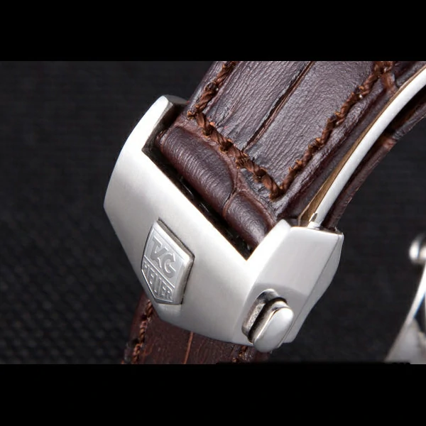 Tag Heuer Carrera Mikrograph Limited Edition Brown Leather Strap new59050