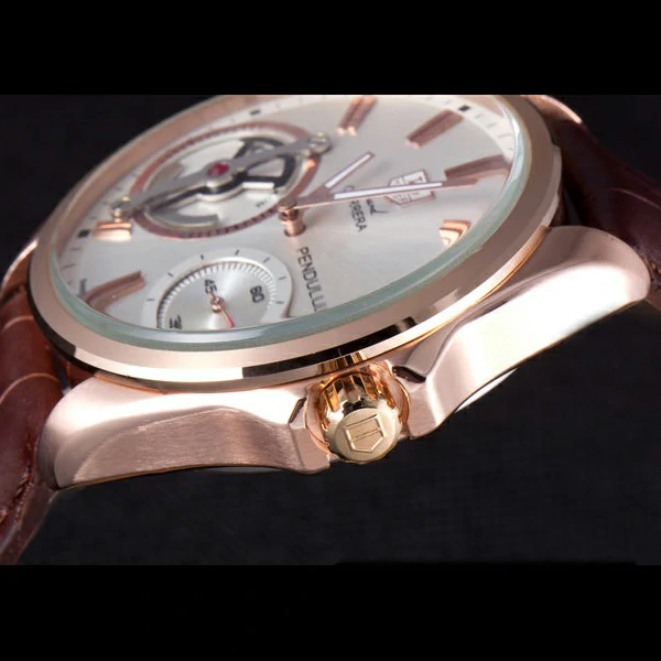 Tag Heuer Carrera Pendulum Brown Leather Strap new59052