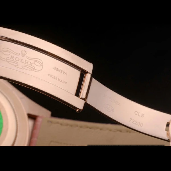 Rolex Datejust Special Edition 2012 Pale Pink Leather Strap new59217