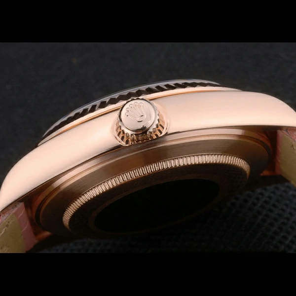 Rolex Datejust Special Edition 2012 Pale Pink Leather Strap new59217