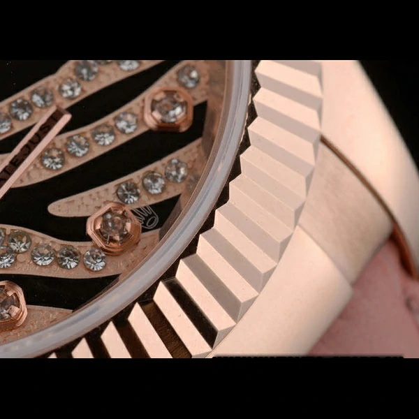 Rolex Datejust Special Edition 2012 Pale Pink Leather Strap new59217