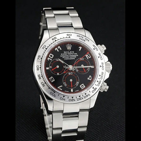 Rolex Daytona Stainless Steel Bracelet Black Dial new59242