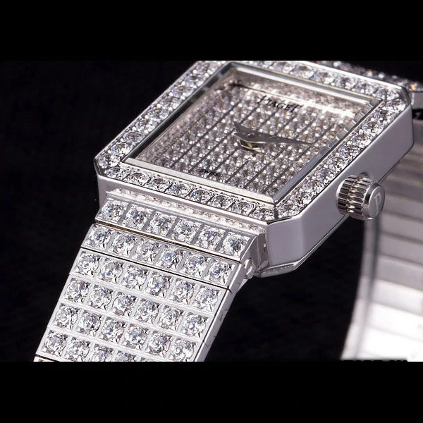 Piaget Limelight Diamonds Encrusted Stainless Steel Watch new59307