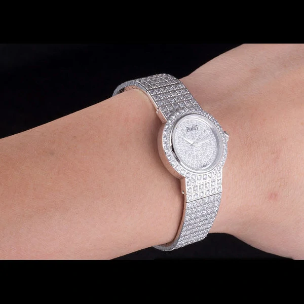 Piaget Limelight Diamonds Encrusted Stainless Steel Watch new59309