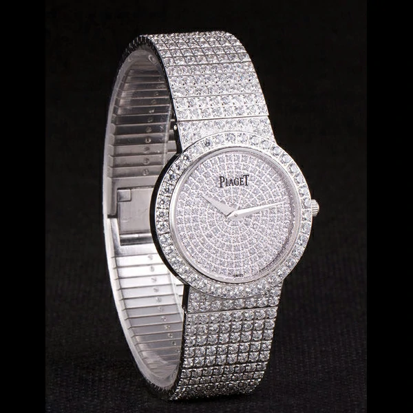 Piaget Limelight Diamonds Encrusted Stainless Steel Watch new59310