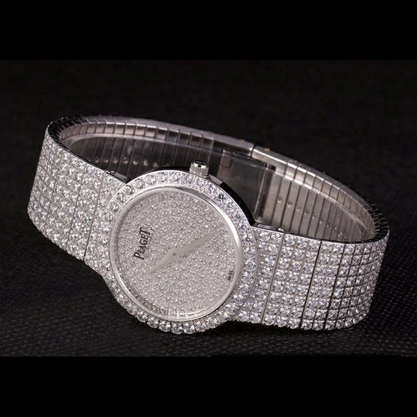 Piaget Limelight Diamonds Encrusted Stainless Steel Watch new59310