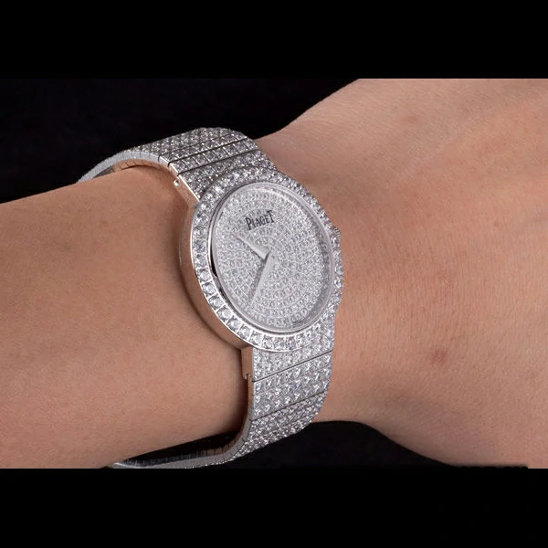 Piaget Limelight Diamonds Encrusted Stainless Steel Watch new59310