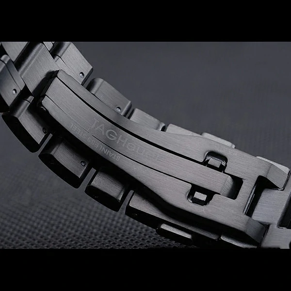 Tag Heuer Carrera Ion Plated Stainless Steel Bracelet Black Dial new59438