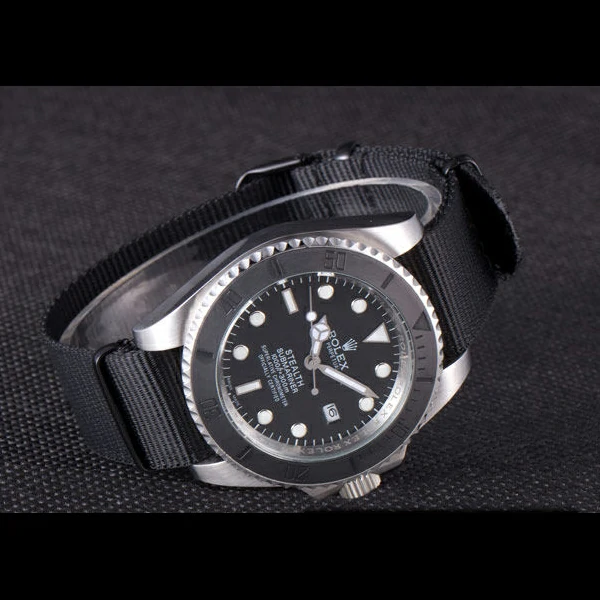 Rolex Submariner STEALTH MK IV Black Fabric Band new59471