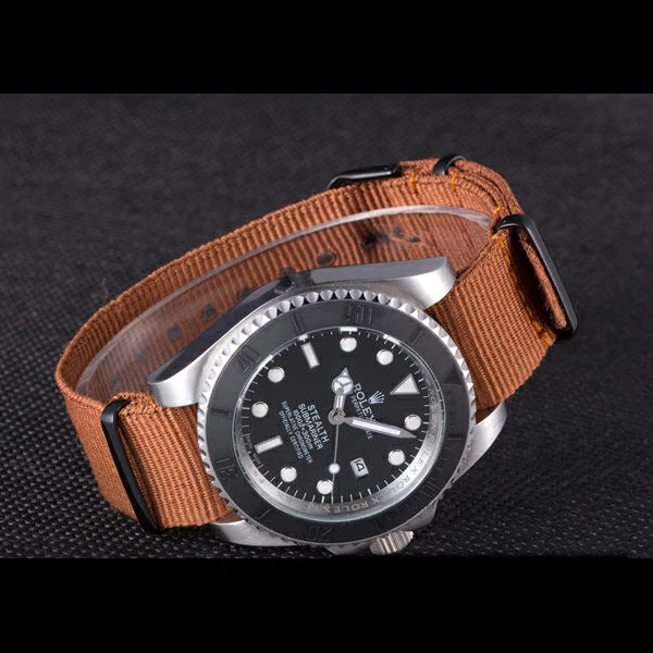 Rolex Submariner STEALTH MK III Brown Fabric Band new59472