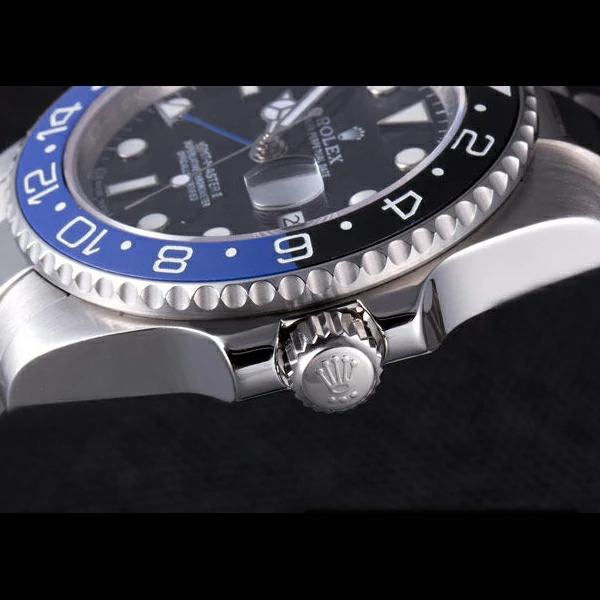 Rolex GMT MASTER II BLACK/BLUE BEZEL 2013 new59478