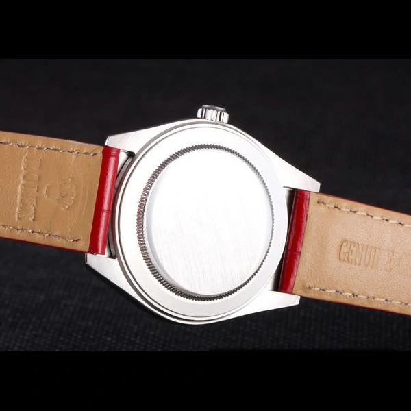 Rolex Day Date Oyster Collection Red Leather Band new59561