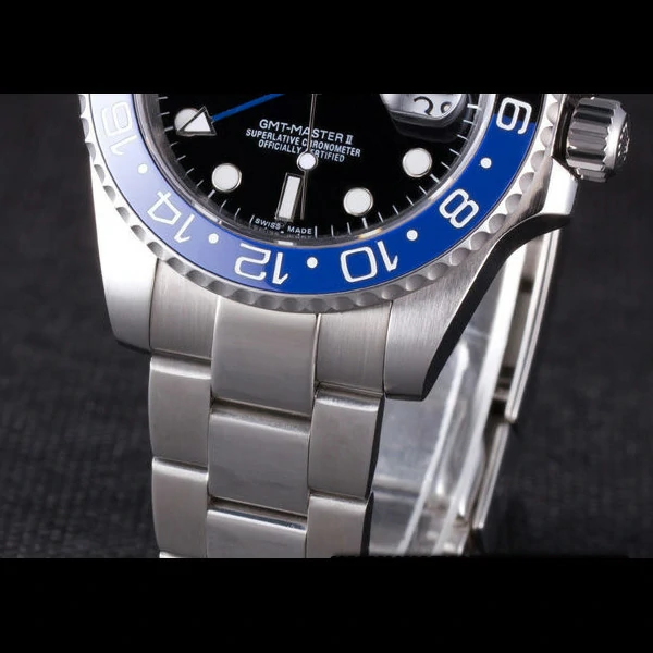 Rolex GMT Master II Oyster Collection Brushed Stainless Steel Band new59564