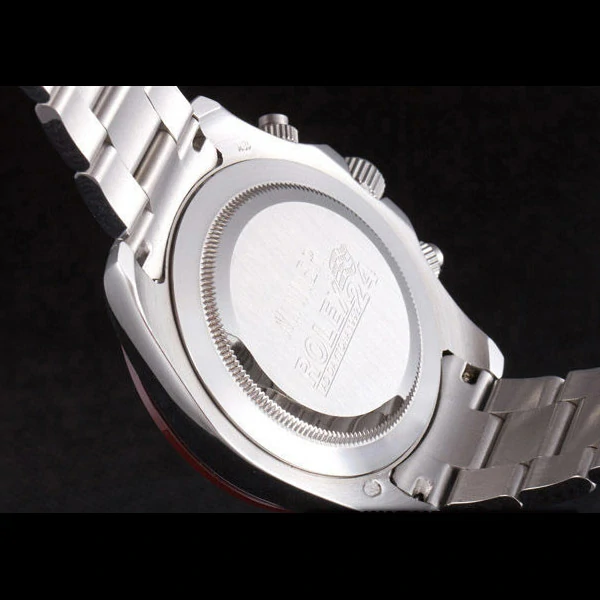 Rolex Daytona Stainless Steel Bracelet with Rouge Bezel and Blue Dial new59662