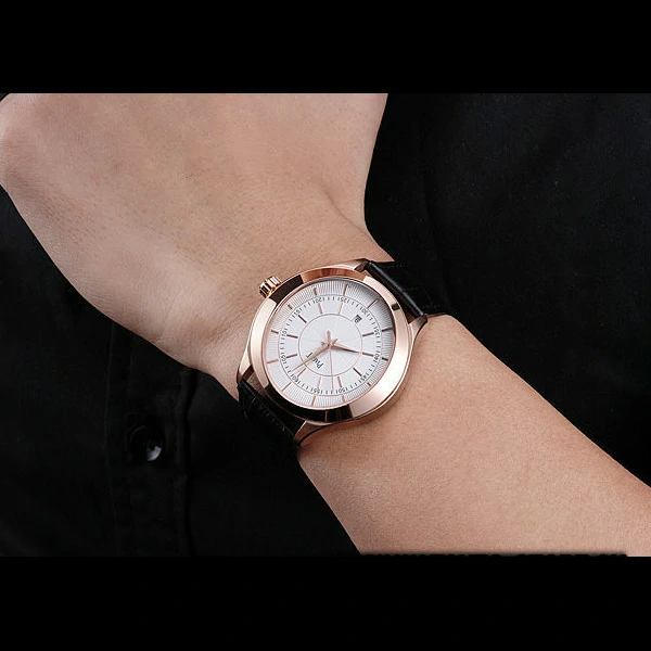 Piaget Gouverneur Chronograph Rose Gold White Dial new59894