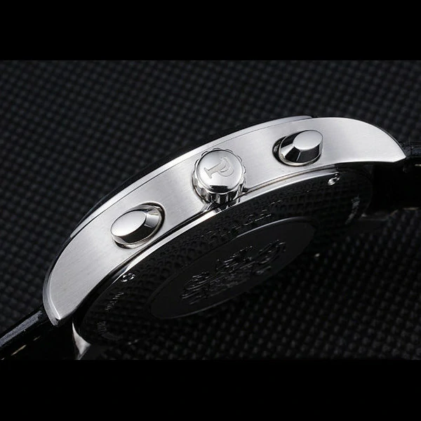 Piaget Gouverneur Chronograph Stainless Steel White Dial new59895
