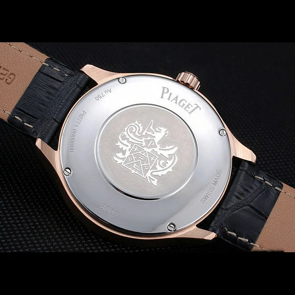 Piaget Gouverneur Rose Gold White Dial new59896