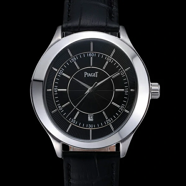 Piaget Gouverneur Stainless Steel Black Dial new59897