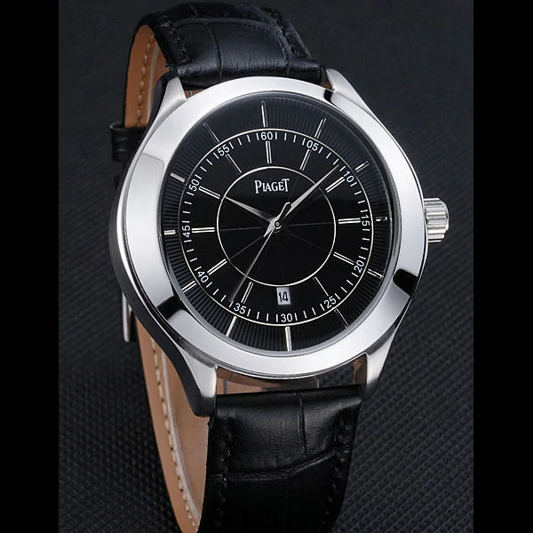Piaget Gouverneur Stainless Steel Black Dial new59897