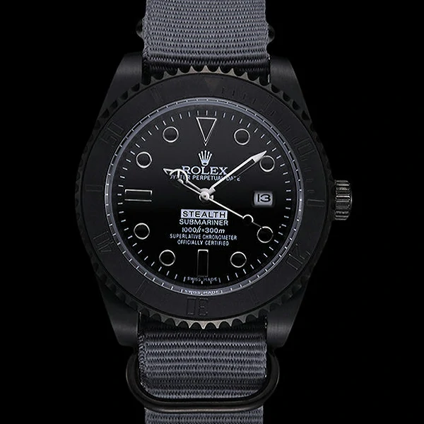 Rolex Stealth Submariner Black new59910