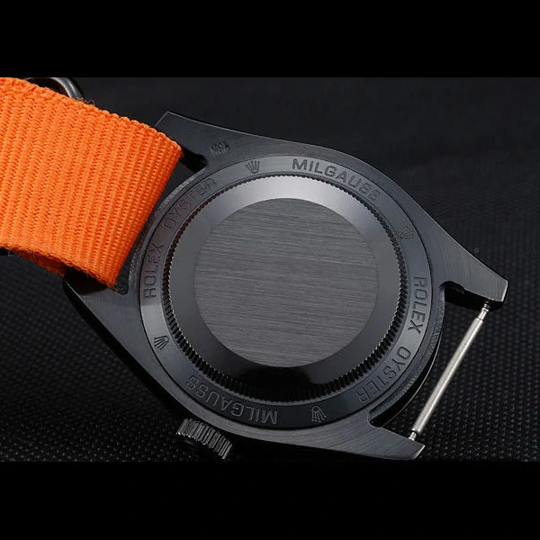 Rolex Milgauss Bamford Orange Nylon Strap new59917