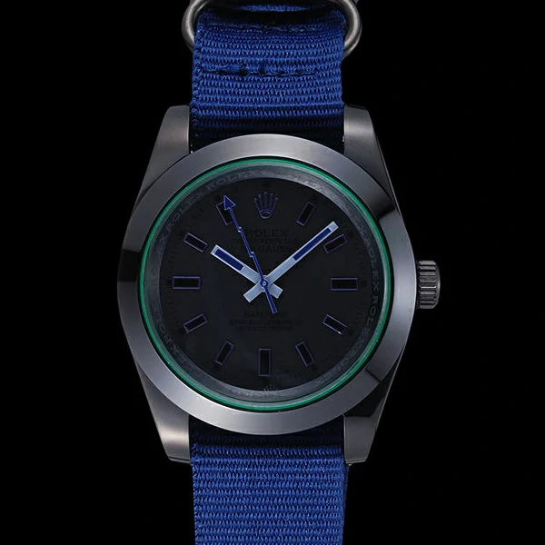 Rolex Milgauss Bamford Blue Nylon Strap new59919