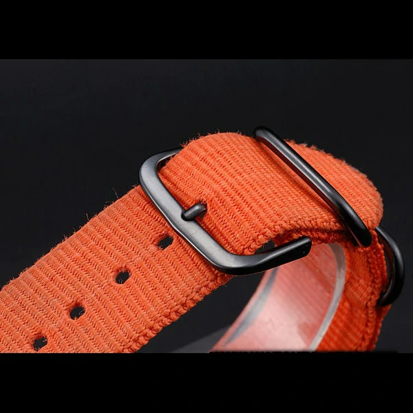 Rolex Stealth Submariner Orange Nylon Strap new59925