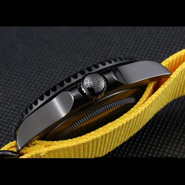 Rolex Stealth Submariner Yellow Nylon Strap new59926