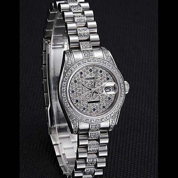 Rolex DateJust Diamond Dial Stainless Steel new59935