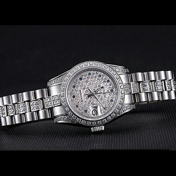 Rolex DateJust Diamond Dial Stainless Steel new59935