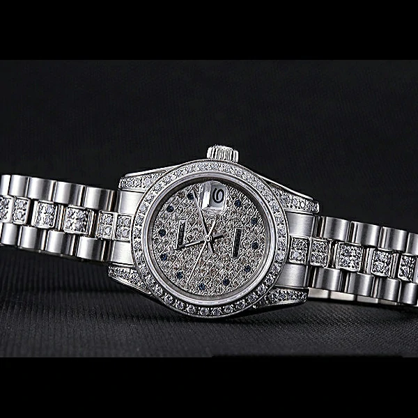 Rolex DateJust Diamond Dial Stainless Steel new59935