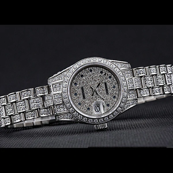 Rolex DateJust Diamond Dial Stainless Steel new59936