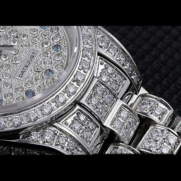Rolex DateJust Diamond Dial Stainless Steel new59936